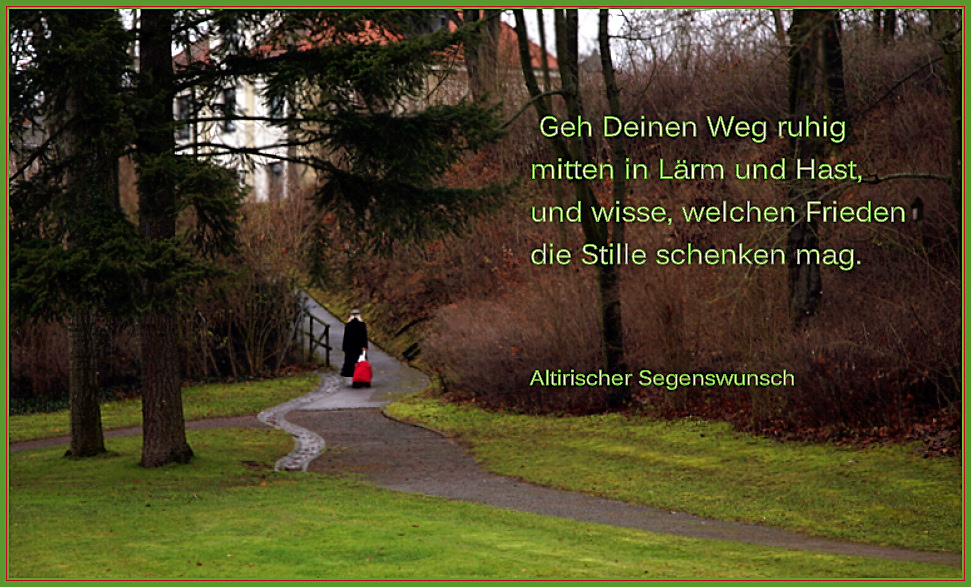 Geh deinen Weg...... Foto & Bild emotionen, zufriedenheit, diverses Bilder auf